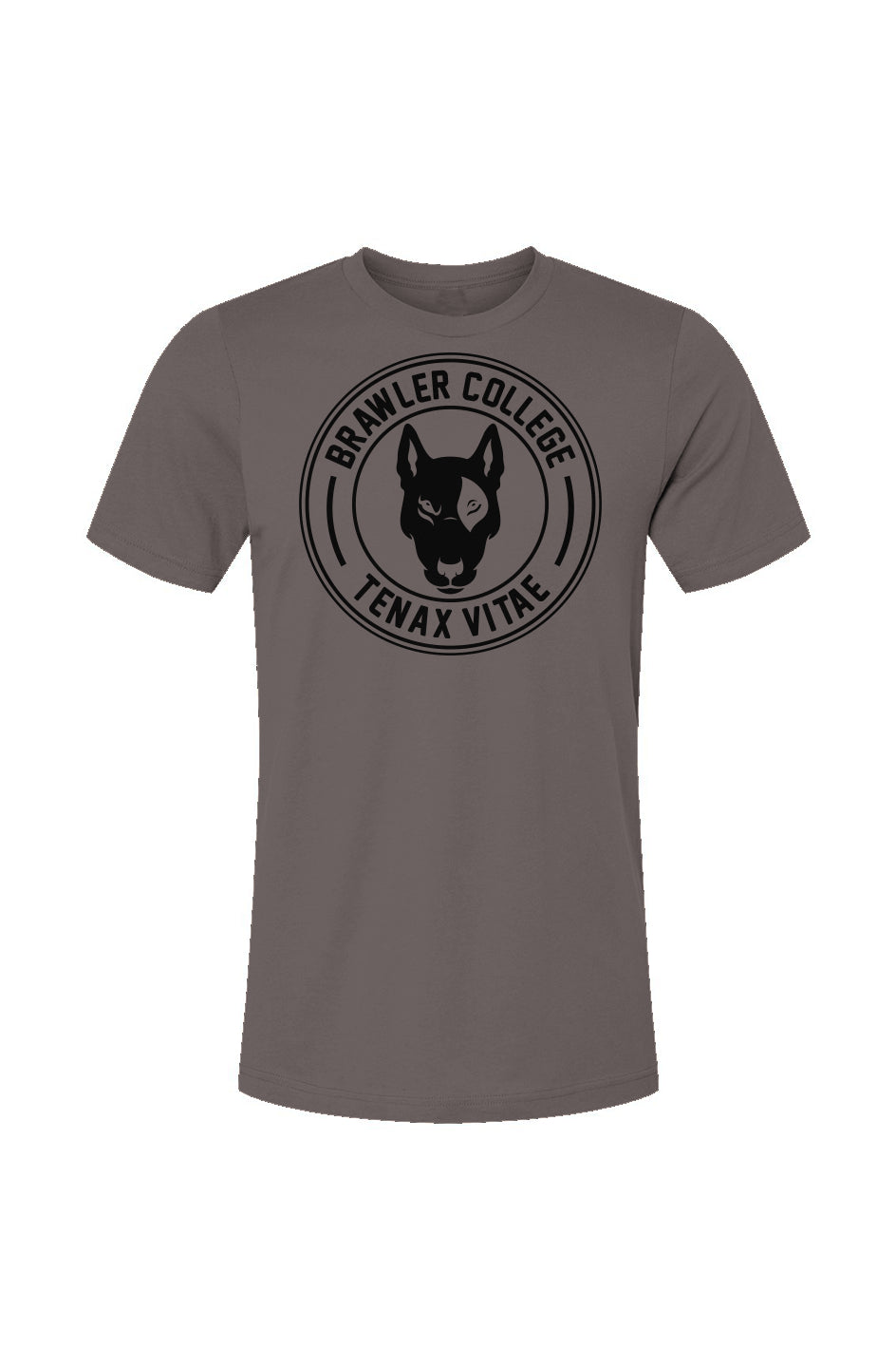 BRAWLER COLLEGE Crest Concrete Gray